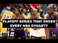 10 Playoff Series That Said Goodbyes To NBA Dynasties
