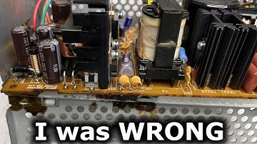 Recapping a Macintosh SE power supply