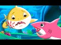 Baby shark got a boo boo  more baby shark songs  funforkidstv nursery rhymes