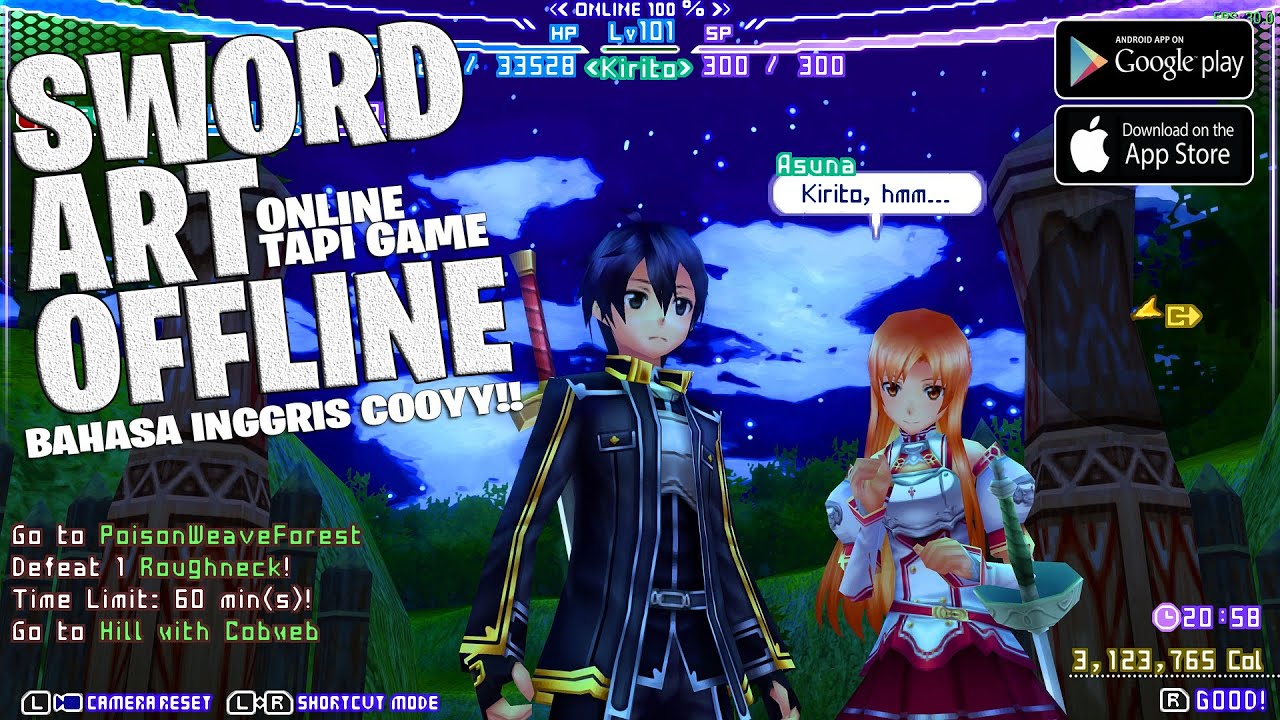 Sword Art Online: Infinity Moment (English Patched) - PSP Gameplay (PPSSPP)  1080p 60fps 