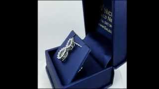 Infinity Double Dancing Diamond Necklace