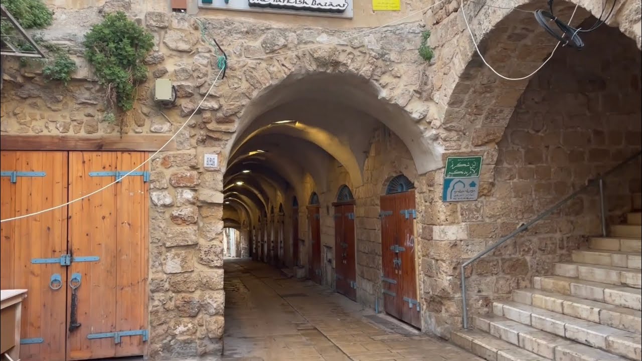 البلدة القديمة في عكا فلسطين Acre Palestine