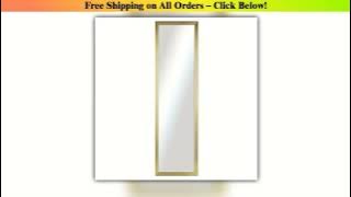 Discount 13x49 rectangular full length mirror bedroom bathroom simple and versatile