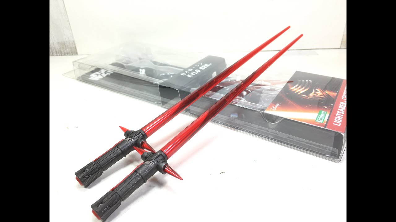 Star Wars Episode The Force Awakens Kylo Ren Light Up Chopsticks 