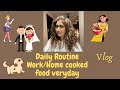 (Vlog-33) 7 A.M, Market, Daily Routine Work, Delicious Home cooked food everyday