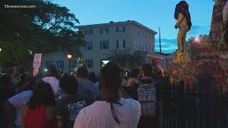 Confederate Monument: 36 hours in Portsmouth