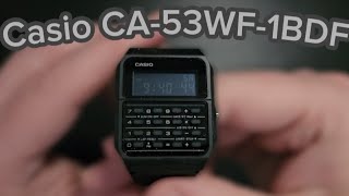 Casio Calculator Watch CA-53WF-1BDF