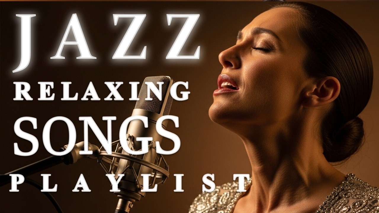 Smooth Jazz Evening Lounge | Vokal Wanita Lembut untuk Penyembuhan