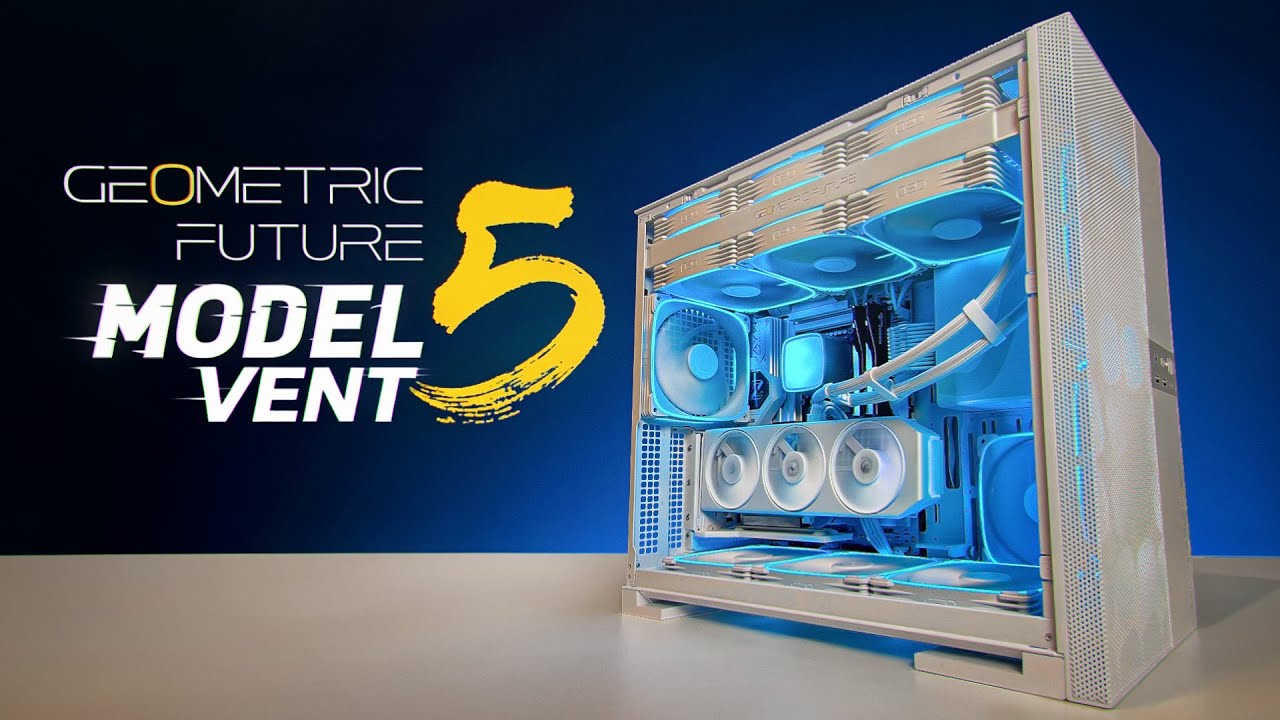 Unreal Airflow in the Geometric Future Model 5 Vent - Ultra7 265kf