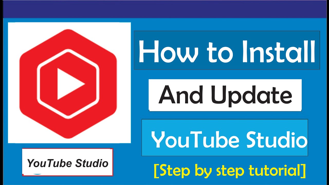 How To Install  Studio/How to Update  Studio 