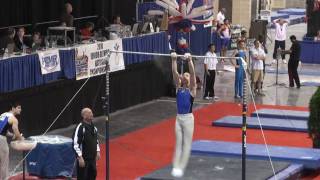 David Frankl on High Bar at 2010 US Mens J Olympic Nationals