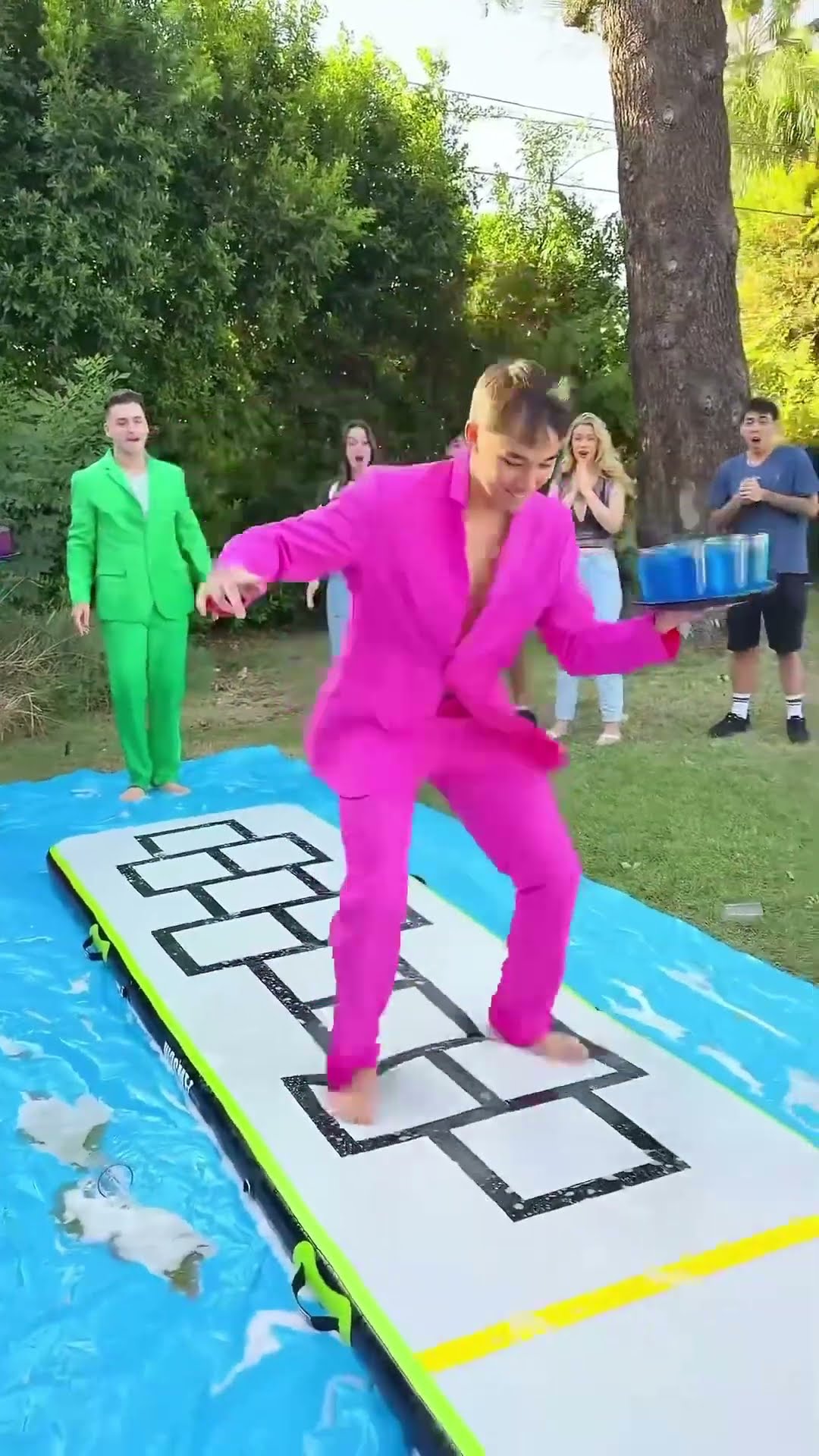 Most Insanse Slip \u0026 Fall Challenge!!