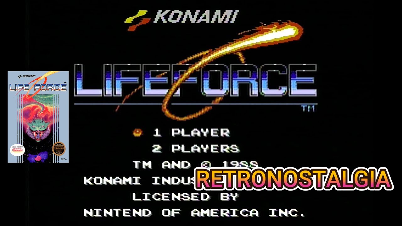 LIFE FORCE [NES - 1988] | RETRONOSTALGIA