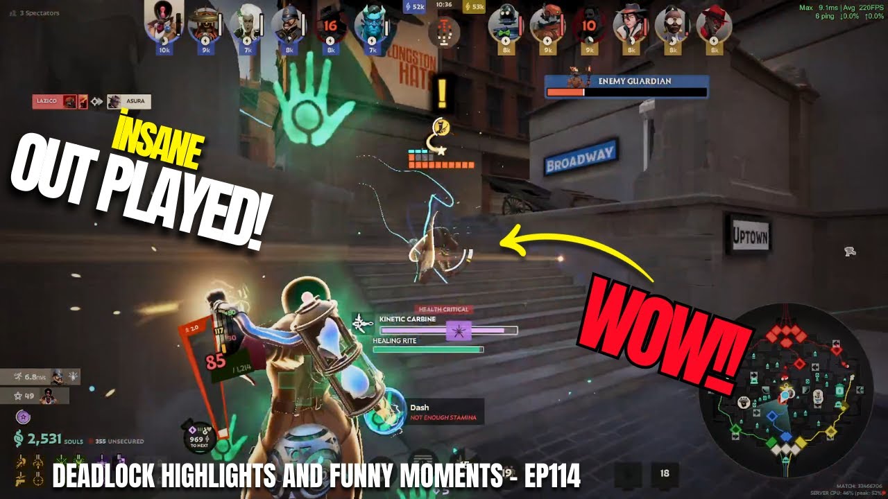 DEADLOCK - BEST HIGHLIGHTS & FUNNY MOMENTS - #114 - YouTube