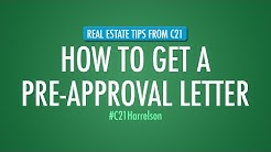 How To Get A Pre-Approval Letter 
