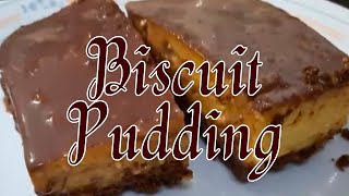 No Egg, No Chinagrass, No Gelatin | Yummy Easy Delicious | Homemade Biscuit Pudding | Pudding Recipe