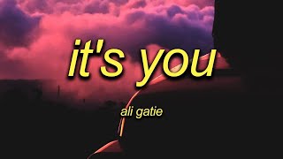 It's You - Ali Gatie, sped up+reverb(lyrics)