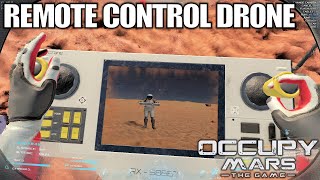 Day 24 Survival Flying my New Drone | Occupy Mars The Game Gameplay | Part 24 screenshot 2