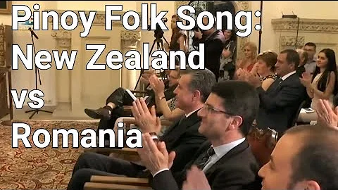 Filipino Song:  New Zealand vs Romania (Rosas Pandan by George G. Hernandez - Arranger)