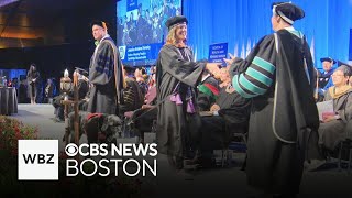 Boston Marathon bombing survivor graduates with doctorate in nursing