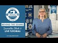 Behind the Seams: Join us for a LIVE TUTORIAL of Sewcialites Block 31 and MORE!