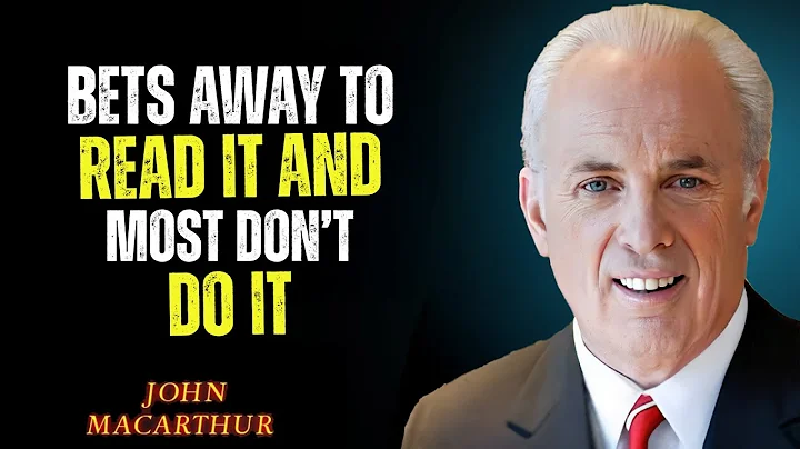 The ABSOLUTE BEST Way to Read the Bible Daily | John MacArthur