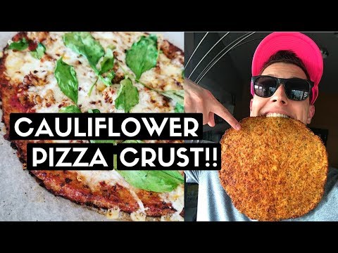 Cauliflower Pizza Crust | Doesn&rsquo;t Fall Apart! | J-Mac (2018)