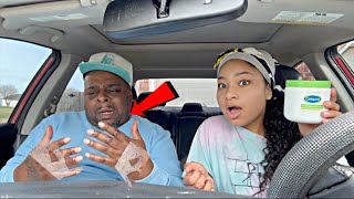 PUTTING GLUE IN LOTION TO GET MY UNCLES REACTION!! (HILARIOUS PRANK)