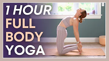 1 hour Yoga to FEEL GREAT - Intermediate Minimal Cues Flow