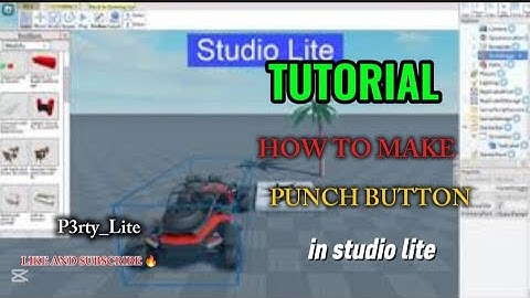 Tutorial in studio lite, Punch Button [R6 Version]