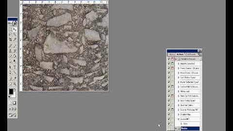 Photoshop 7 - Creating a batch resize