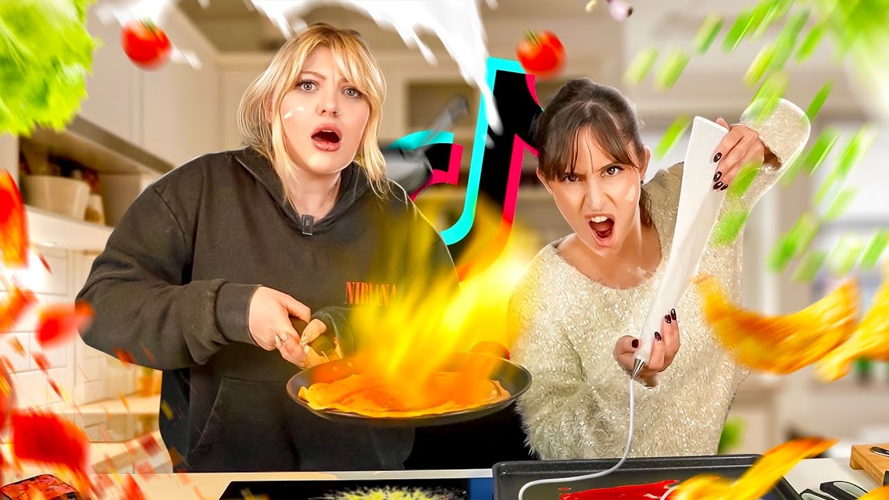 ON TESTE DES RECETTES TIKTOK (C’est une catastrophe !!) avec DOOMS