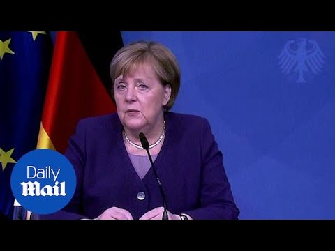 Angela Merkel: Covid-19 has hit Germany 'with full force' in fourth wave