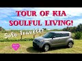 Full Tour of my Kia Soul, Solo Female Living FT in car.