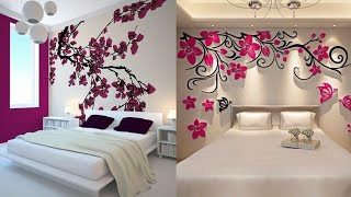 Cherry Blossom Branch And Birds Large Uinyli Wall Decal Stickers