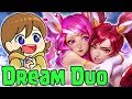 New dream duo lux  jinx showing our enemies no mercy apc support btw  ashonlol