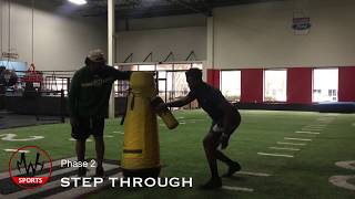 MWHSports | PASS RUSH MOVES - Cross Chop Football Position Training Module
