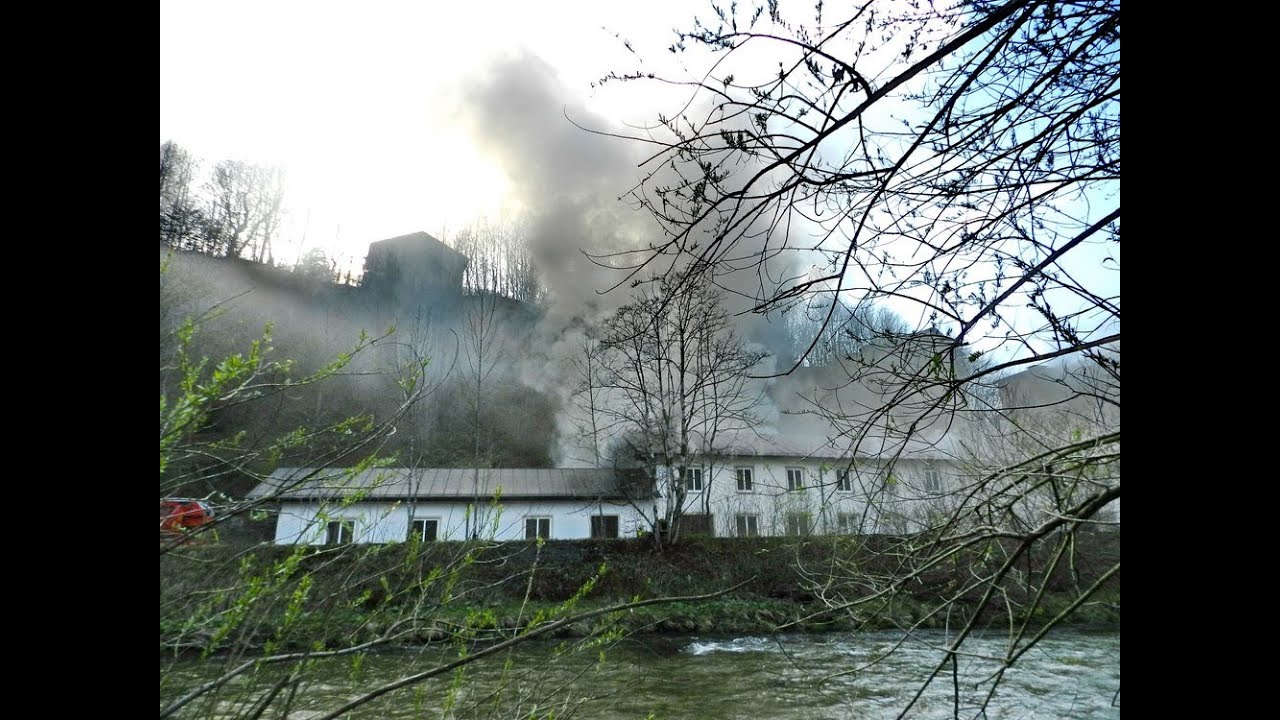 Brand in Eisenbahnerheim in Empfing