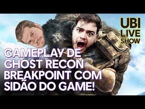 SORTEIO + GAMEPLAY DA BETA COM O SIDÃO! GHOST RECON BREAKPOINT!
