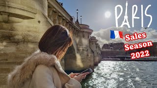 เที่ยว Paris ฝรั่งเศสช่วง Sales Season!! จะลดราคาขนาดไหน? | ปารีส 2022 France Europe Travel Vlog 4K