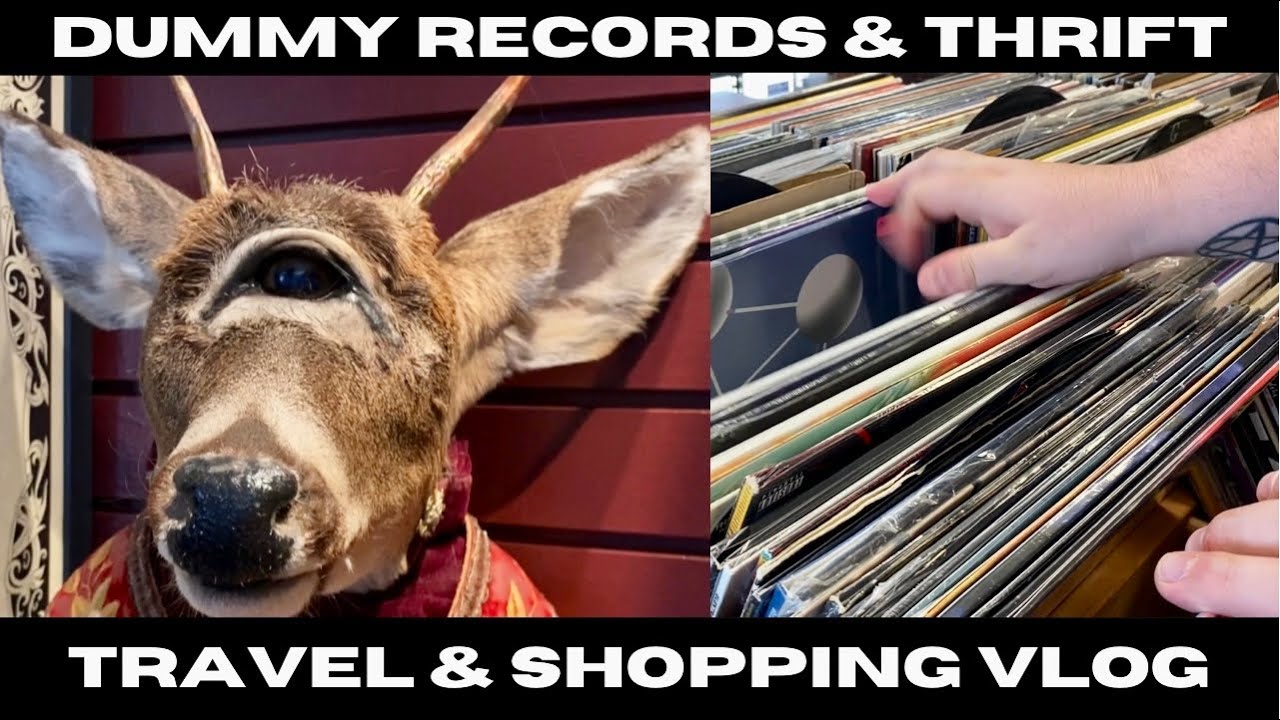 TRAVEL & SHOPPING VLOG! | TRAVEL VLOG | [ORBIT DVD, ODDITIES, VINYL HAUL, VINYL SHOPPING]