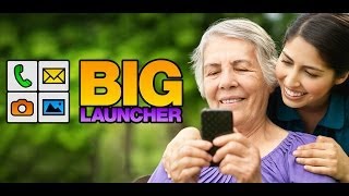 BIG Launcher - Einfache Startseite für Senioren und Menschen mit Sehproblemen. screenshot 5