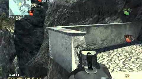 MW3-New out and on-top of Piazza glitch (Solo)