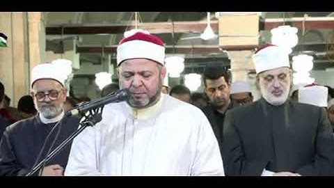 صلاة التراويح في الجامع الأزهر بصوت فضيلة الشيخ محمد العوضي برواية  خلاد عن الإمام حمزة الكوفي