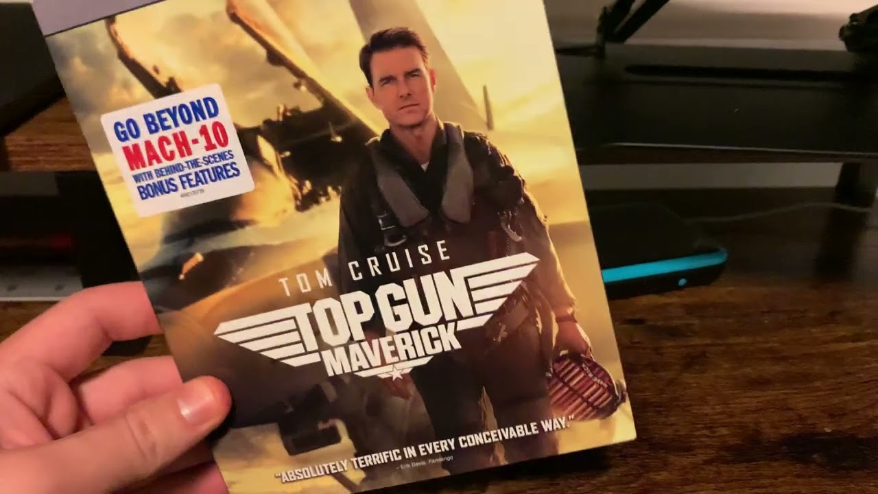 Top Gun Maverick Blu-ray Unboxing 