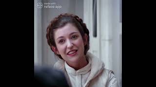 Milana Vayntrub getting her Star Wars fix