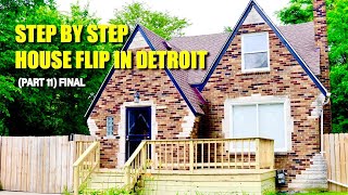 Amazing house flip in Detroit- Before and after renovation (part 11)