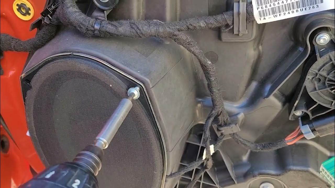 How To Remove 2011-2020 Dodge Charger Door Speakers. - YouTube