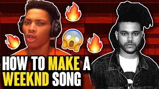 Vignette de la vidéo "How to Write a Song like The Weeknd in 6 mins"