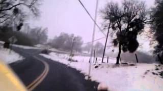 Snow in Glennville